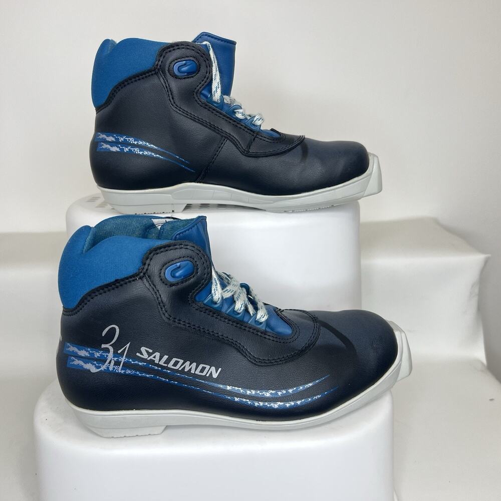 Salomon SNS Profil 3.1 XC Cross Country Ski Boots EU 39 Navy Blue Nordic